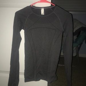 GREY IVIVVA FITTED LONG SLEEVE SHIRT